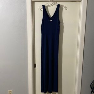 Lou & Grey classic navy maxi dress